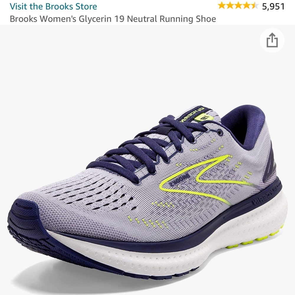 Brooks Women's Glycerin 19 Neutral Running Shoe